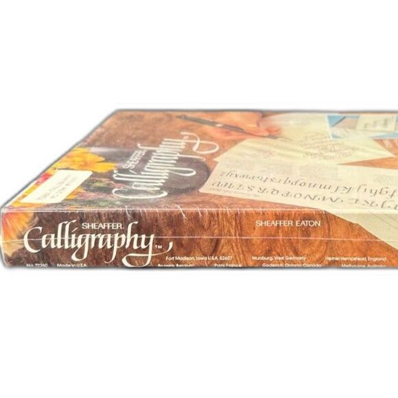 Sheaffer Eaton Calligraphy Box Set, Brand New, Shrink Wrap Intact, Circa 1982 - Picture 8 of 9